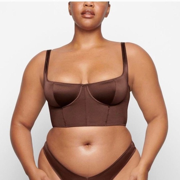 Skims satin bustier bra - Picture 4 of 4